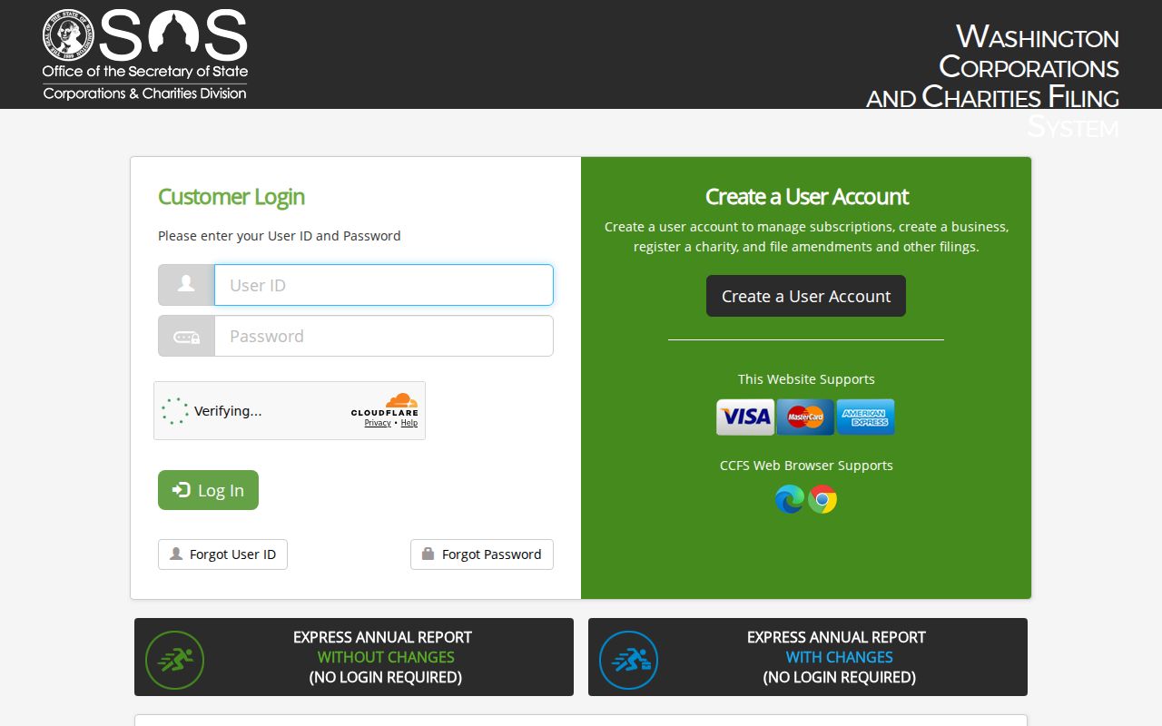 Pierce County resident lookup through Washington business filings